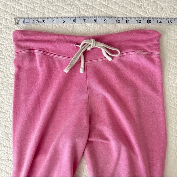 Sundry Pigment Dyed Pink Basic Sweatpants Joggers Women’s 2 / Medium USA Made - Picture 4 of 12